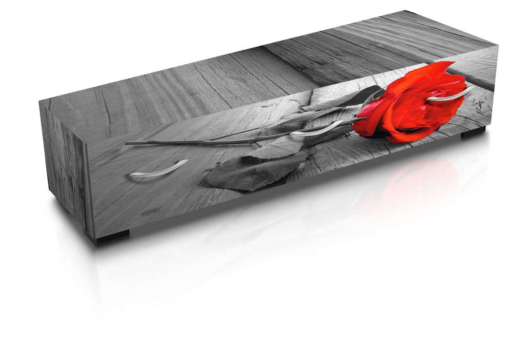 Rose des Abschieds